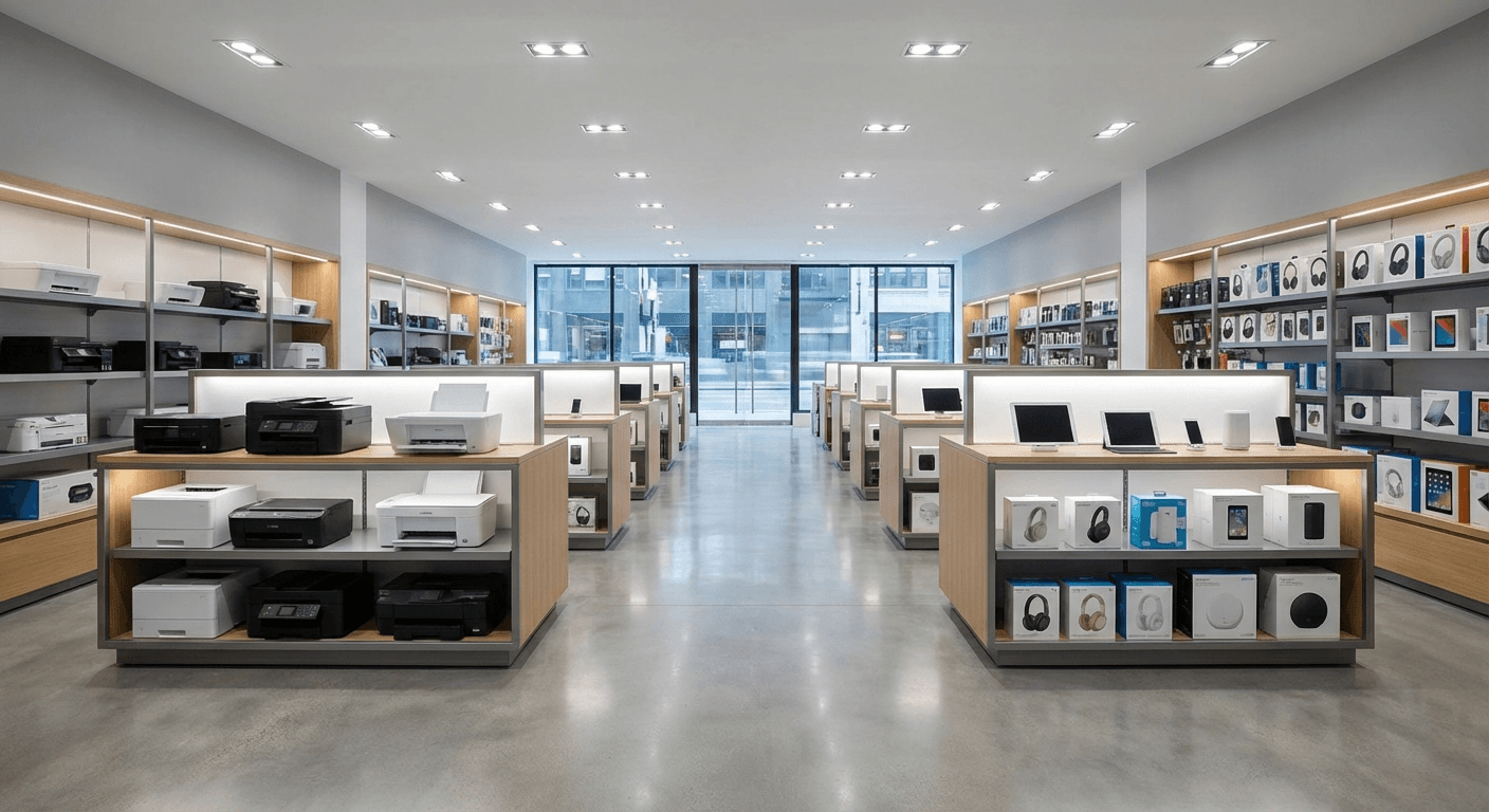 Large-scale retail display rollout across UK stores